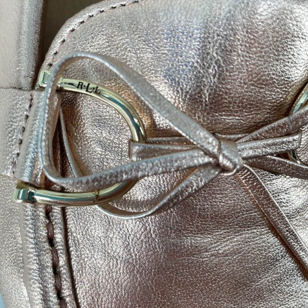 Lauren Ralph Lauren
Briley Leather Loafer driving shoe stirrup shaped hardware 7 - Picture 7 of 13